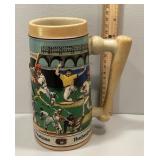 1990 Budweiser baseball beer stein