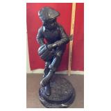 Jim Davidson bronze baseball pitcher sculpture
