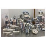 Ceramic nativity set