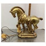 Vintage Lane & Co. Trojan Horse TV lamp