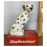 2000 Budweiser Dalmatian bar bottle display