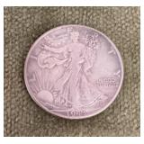 1943 Walking Liberty half dollar