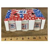 6 Pack of mini Budweiser shot glasses