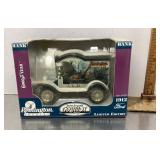 Remington diecast car bank