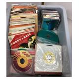 Group of 45s & CDs