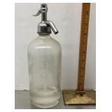 St. Louis Crystal seltzer bottle