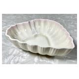 Belleek porcelain heart-shaped dish