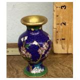 Mini cloisonnï¿½ vase
