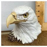 Porcelain eagle head