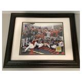 Cardinals World Series framed photo