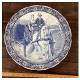 Delft blue plate