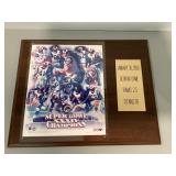 St. Louis Rams Super Bowl championship plaque