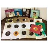 Group of Elvis Presley 45s