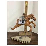 1985 Louisville Stoneware horserace figure