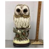Ceramic owl figure