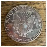 1 oz. American silver Eagle coin