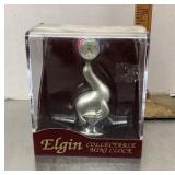 Elgin mini collectible clock