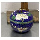 Cloisonne trinket box