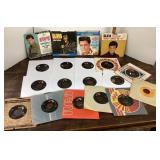 Group of Elvis Presley 45s