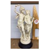 Resin sculpture "Young Lovers" by Auguste Moreau