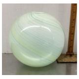 Art glass spherical vase