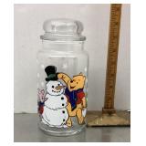 Winnie the Pooh glass canister