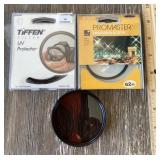 Camera lens filters