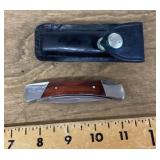 Buck 501 knife with case