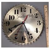 Sears, Roebuck & Co. sawblade shop clock