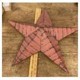 Farmhouse decor 3D metal star