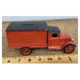 Ertl diecast New Holland truck bank