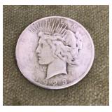 1923 Peace dollar