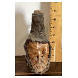 Pottery face jug