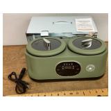 Double hot pot cooker