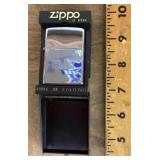 1984 monogrammed Zippo lighter with box