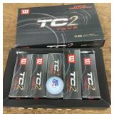 Box of Wilson Colt 45 logo golf balls