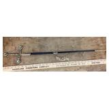 Decorative sword with scabbard