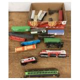 Collection of HO trains
