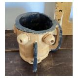 Handmade pottery mug