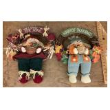 2 fall door decor