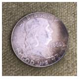 1963 Franklin half dollar
