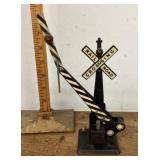 Model train railroad crossing arm