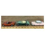 Maisto, Corgi, and Ertl die cast cars