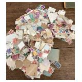 Large lot of postage stamps