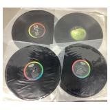 4 Beatles LPs --no jackets