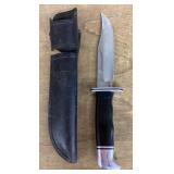 Buck knife and sheath