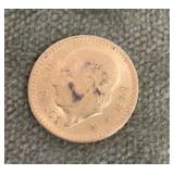 1907 Mexico 10 peso gold piece