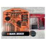 NEW Craftsman 14-pc drill bit set & B&D tool kit