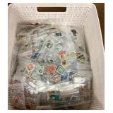 Large collection of stamps
