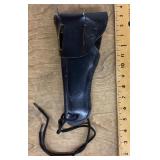 Vintage leather military pistol holder
